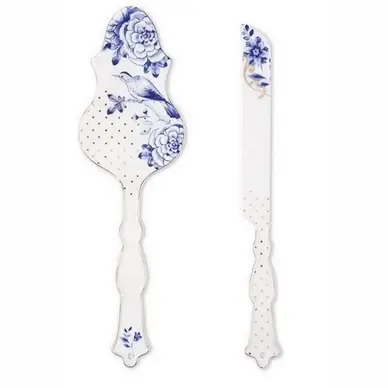 Set de Service pour Gâteau Pip Studio Royal White (2 pièces) Meilleure Qualité